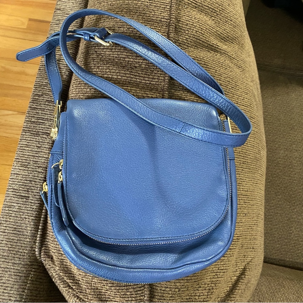 VINCE CAMUTO Blue genuine leather bag - Picture 3 of 6
